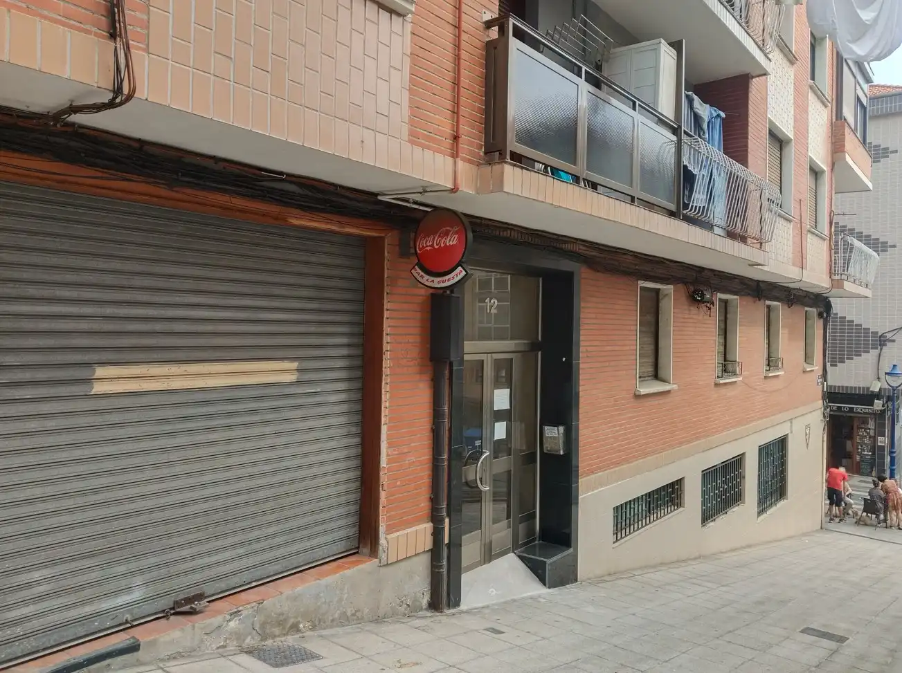 Vista exterior de Pis en venda en Portugalete