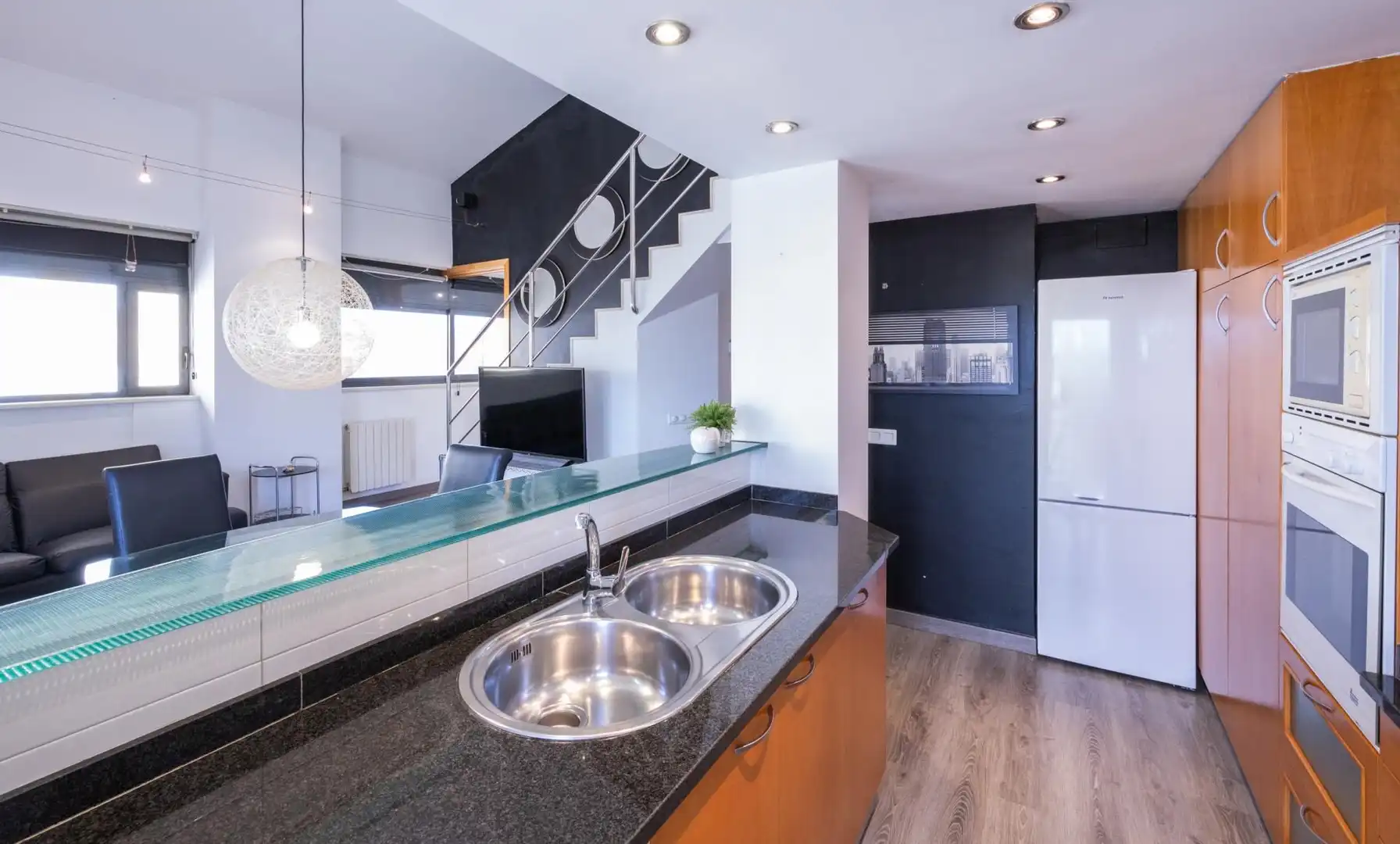 Kitchen of Duplexes for sale in Girona  with Air Conditioner, Heating and Swimming Pool