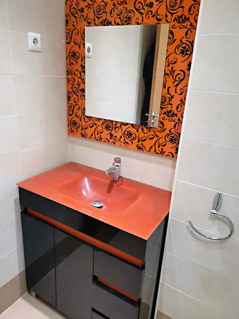Baño de Casa o chalet en venta en Vélez-Málaga con Aire acondicionado, Terraza y Amueblado