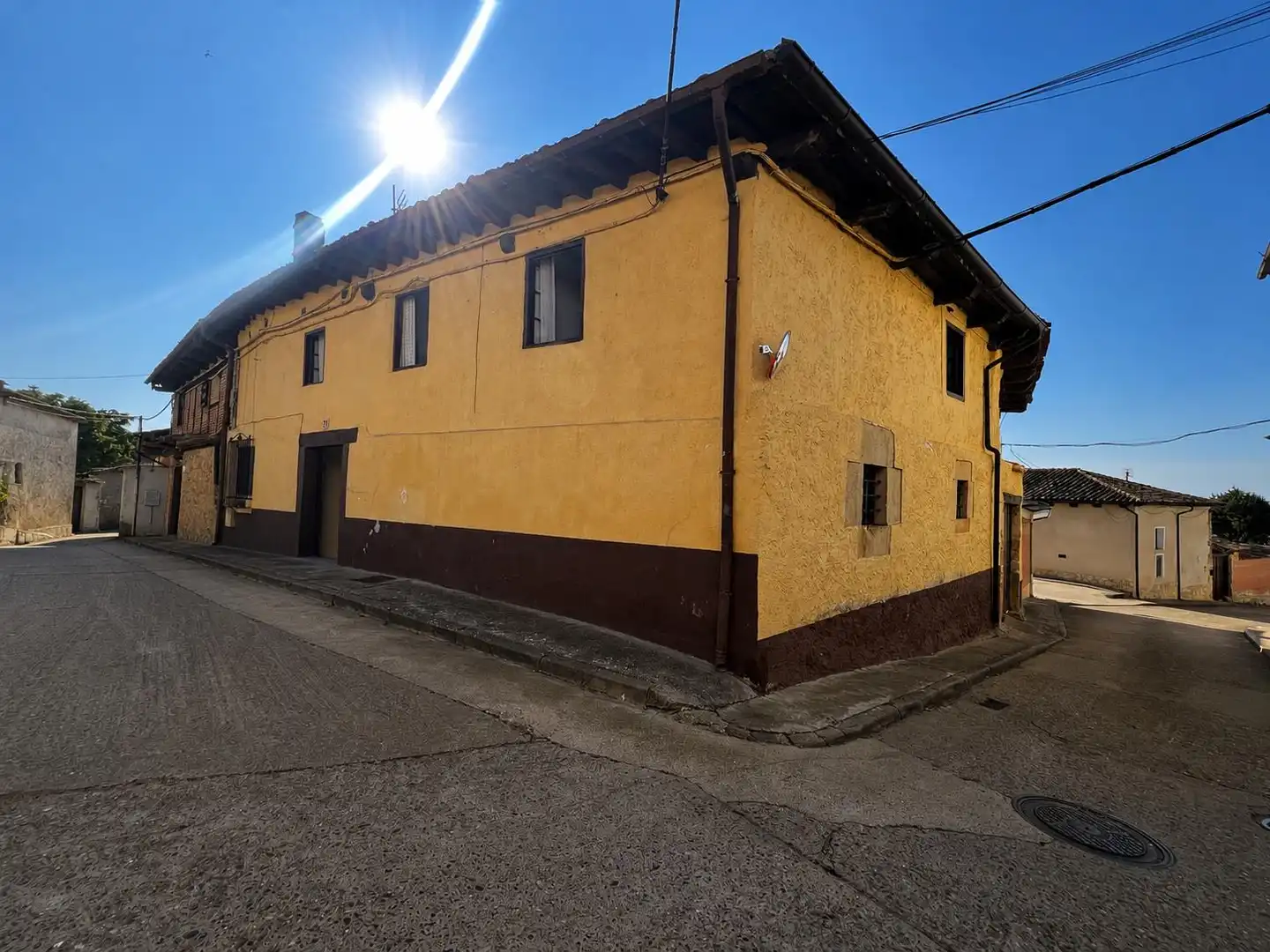 Vista exterior de Casa o chalet en venta en Prádanos de Ojeda con Calefacción y Amueblado