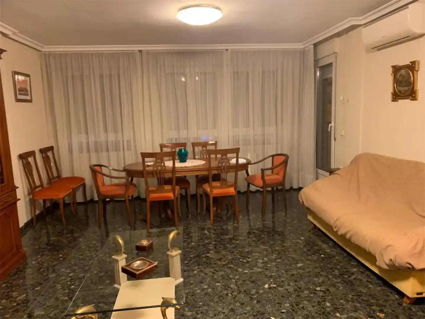 Dining room of Flat for rent in Villena  with Air Conditioner, Storage room and Furnished