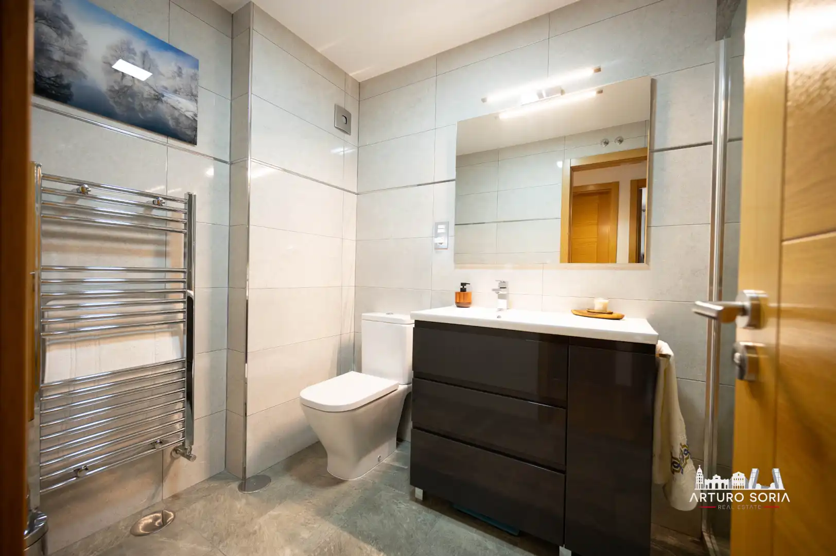 Baño de Piso en venta en Rivas-Vaciamadrid con Aire acondicionado, Calefacción y Trastero