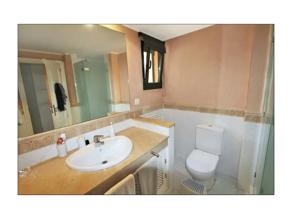 Bany de Apartament en venda en Calvià amb Aire condicionat, Jardí privat i Terrassa