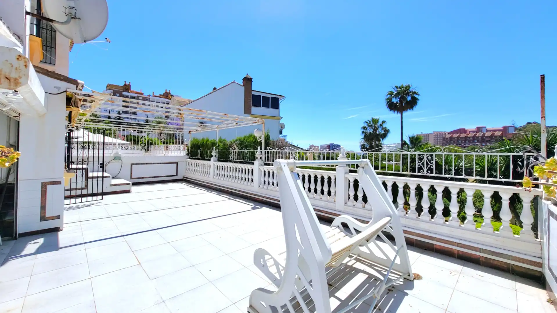Terrassa de Casa adosada en venda en Benalmádena amb Aire condicionat, Calefacció i Terrassa