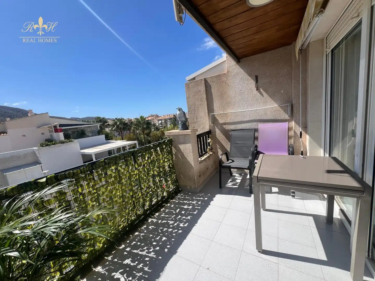 Terraza de Ático de alquiler en L'Alfàs del Pi con Aire acondicionado, Calefacción y Terraza