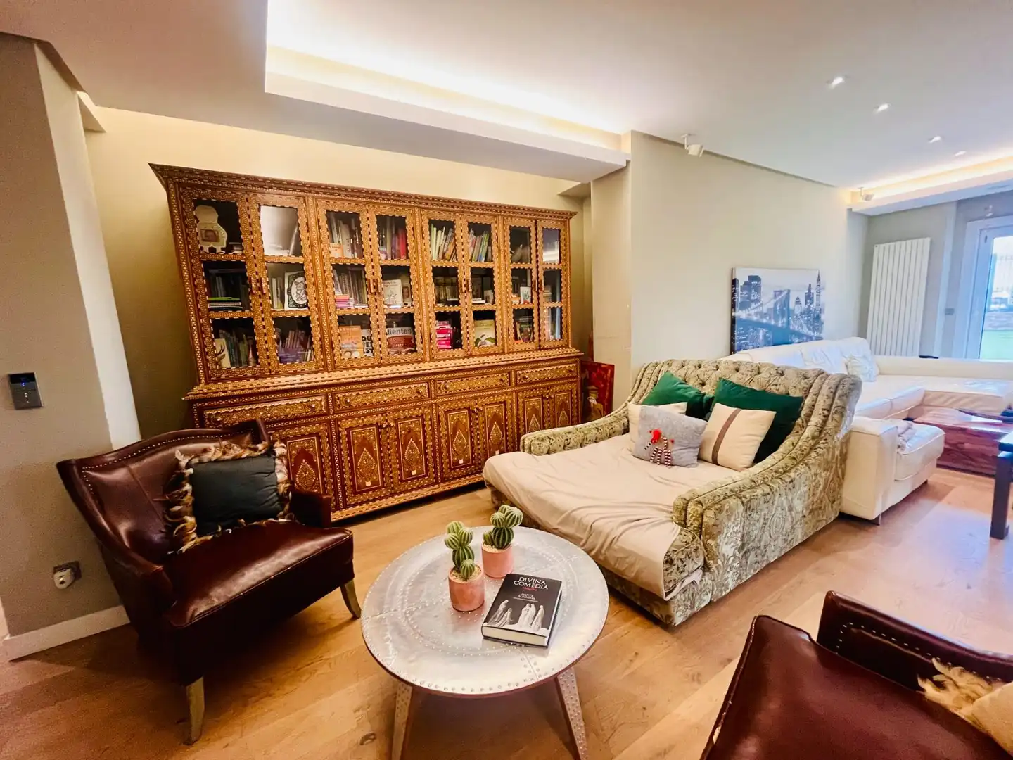 Sala de estar de Casa o chalet en venta en Cartagena con Aire acondicionado, Terraza y Amueblado