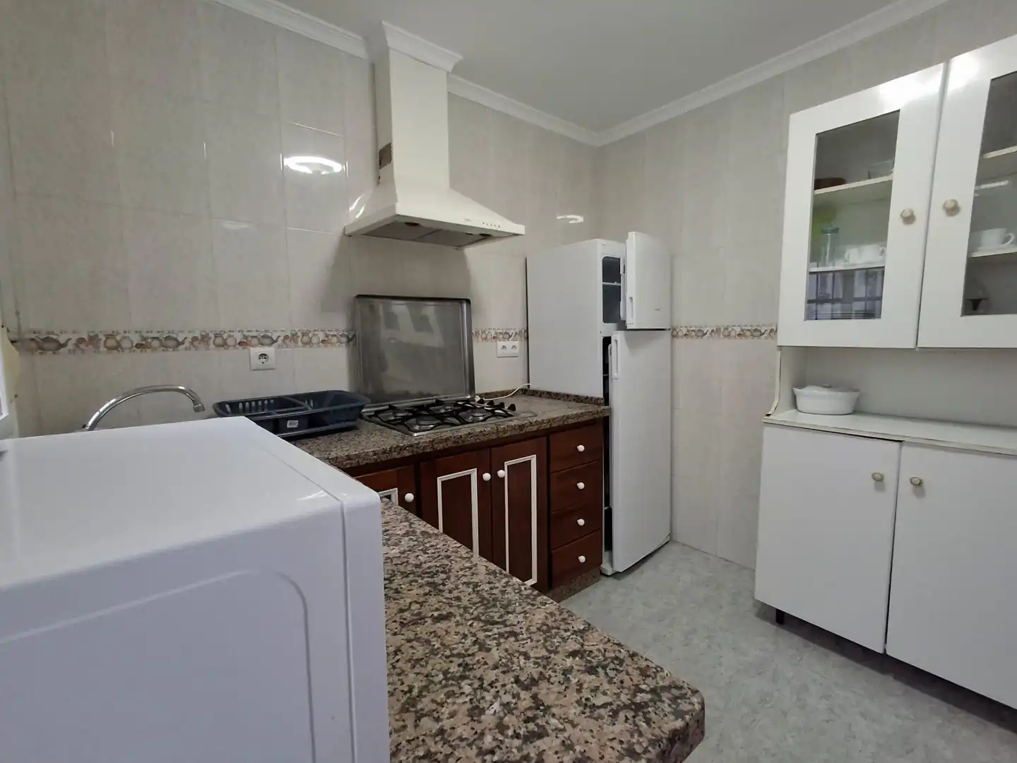 Cocina de Piso de alquiler en El Puerto de Santa María con Amueblado y Lavadora