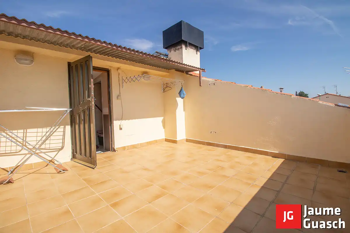 Terraza de Casa adosada en venta en Torredembarra con Aire acondicionado, Calefacción y Jardín privado