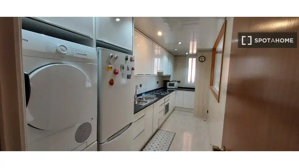 Küche von Wohnung zur untervermieten in Sant Just Desvern mit Klimaanlage, Heizung und Terrasse