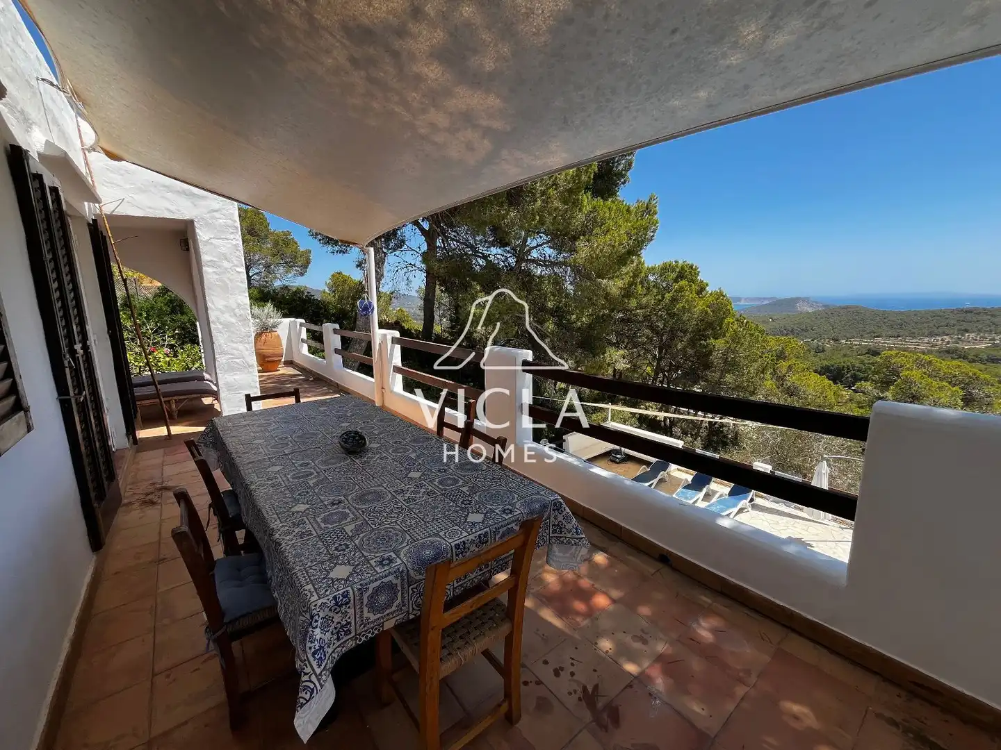Terraza de Casa o chalet de alquiler en Sant Josep de sa Talaia con Aire acondicionado, Calefacción y Terraza