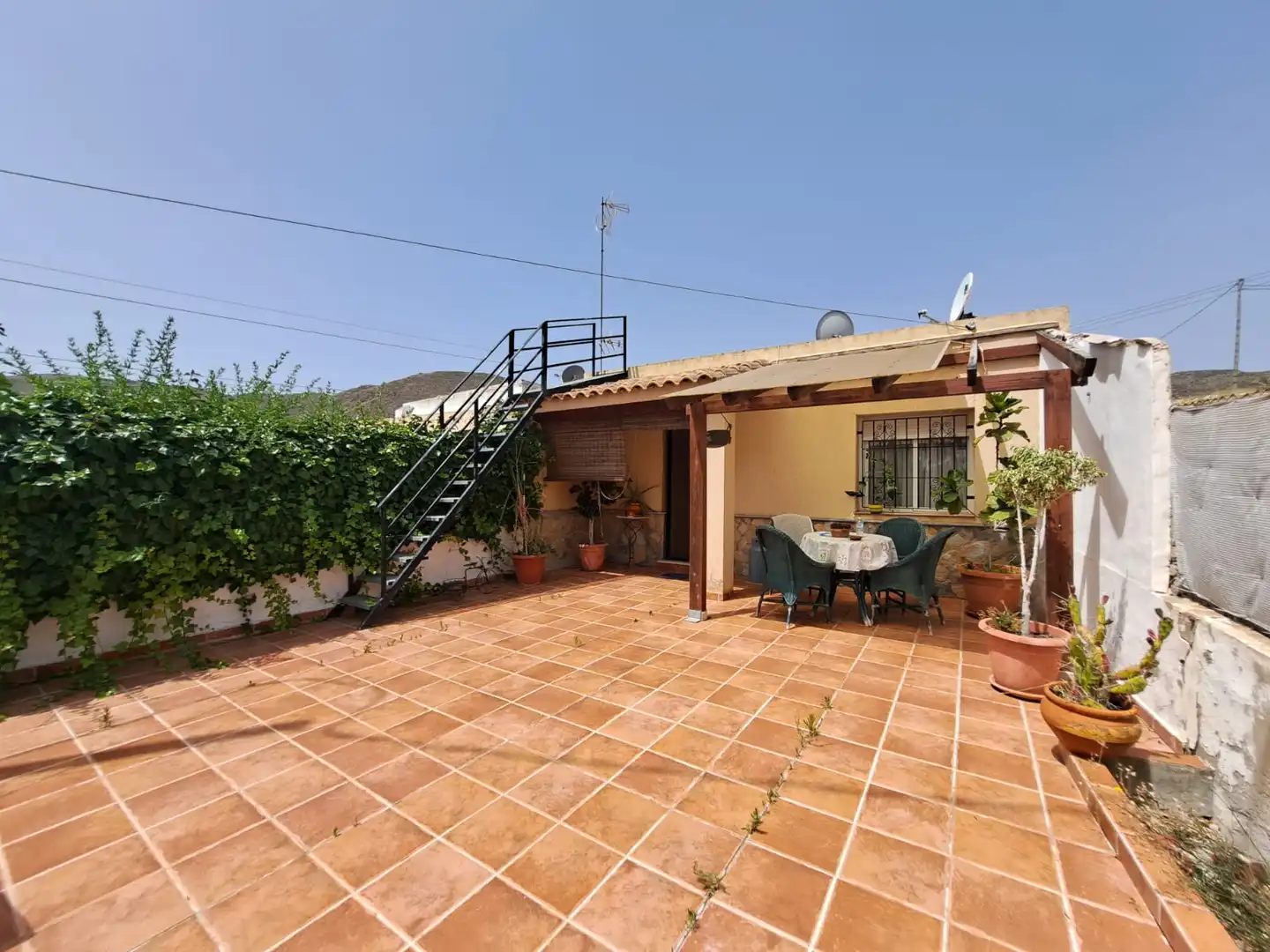 Terrassa de Casa o xalet en venda en Cartagena amb Aire condicionat, Calefacció i Jardí privat
