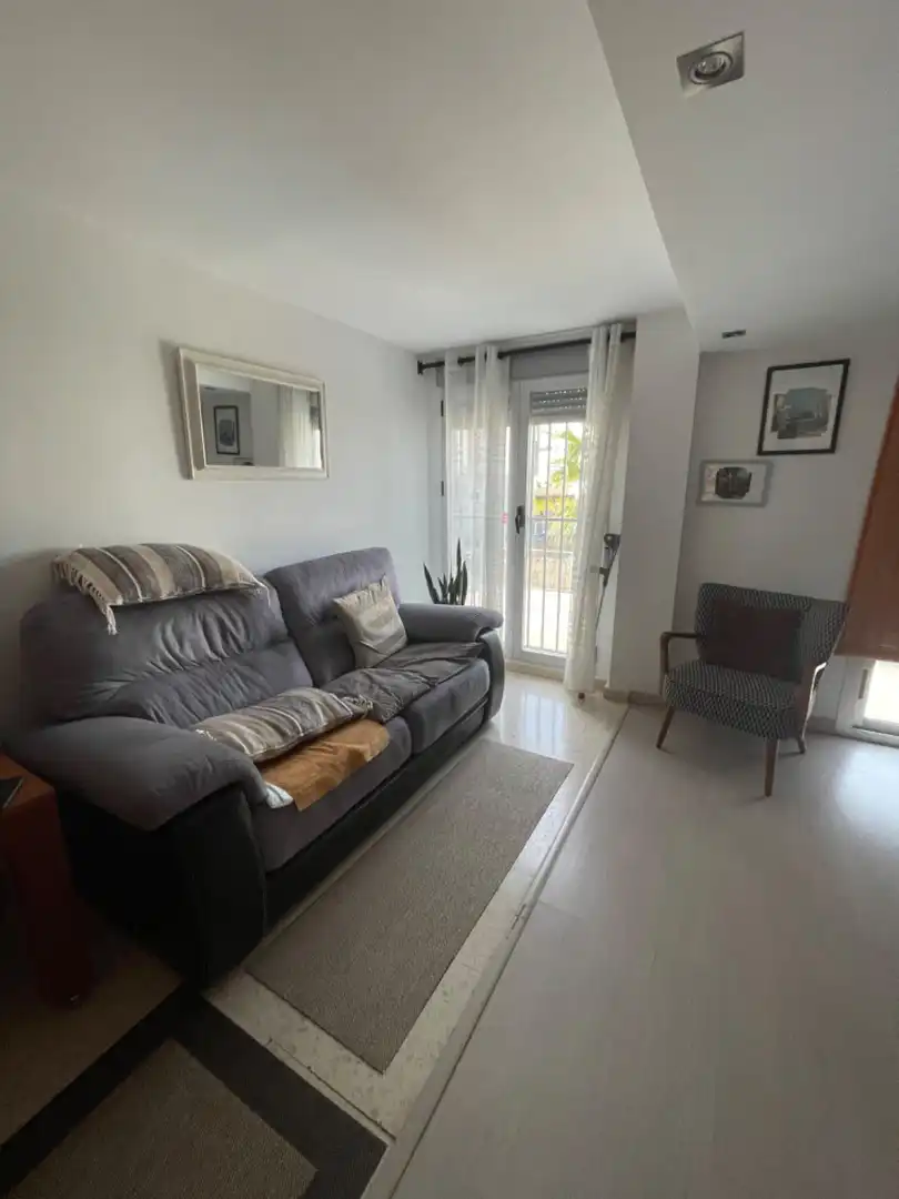 Sala de estar de Piso en venta en Vilamarxant con Aire acondicionado, Trastero y Amueblado