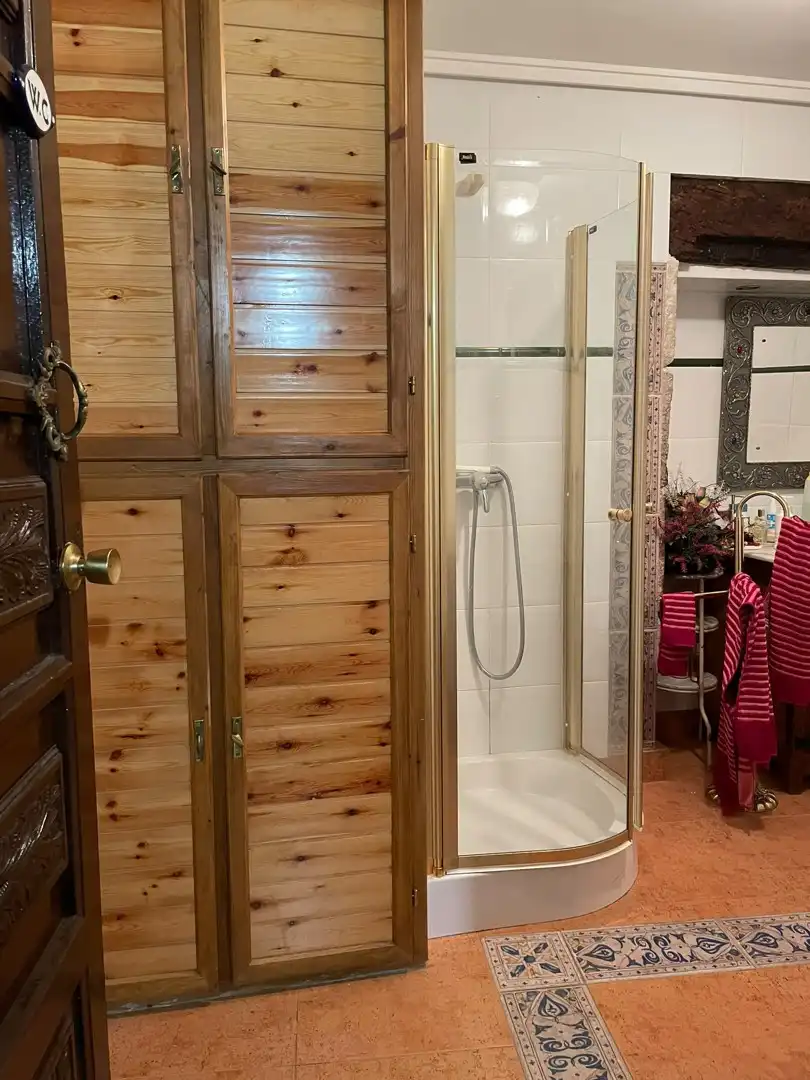 Baño de Casa adosada en venta en Uncastillo con Terraza, Trastero y Amueblado