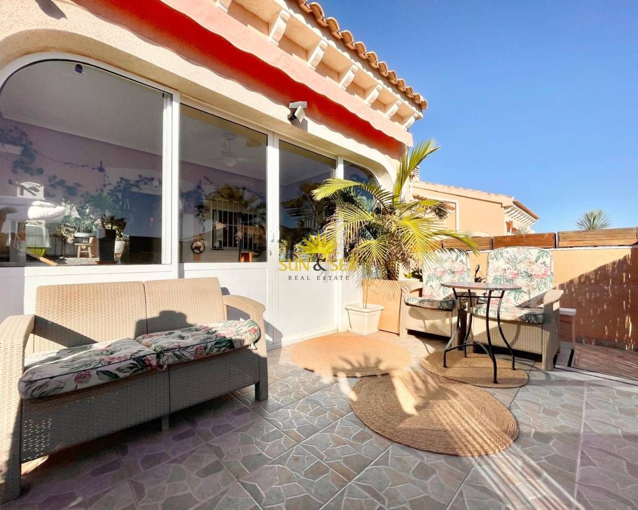 Terrace of House or chalet to rent in Rojales  with Air Conditioner, Heating and Terrace