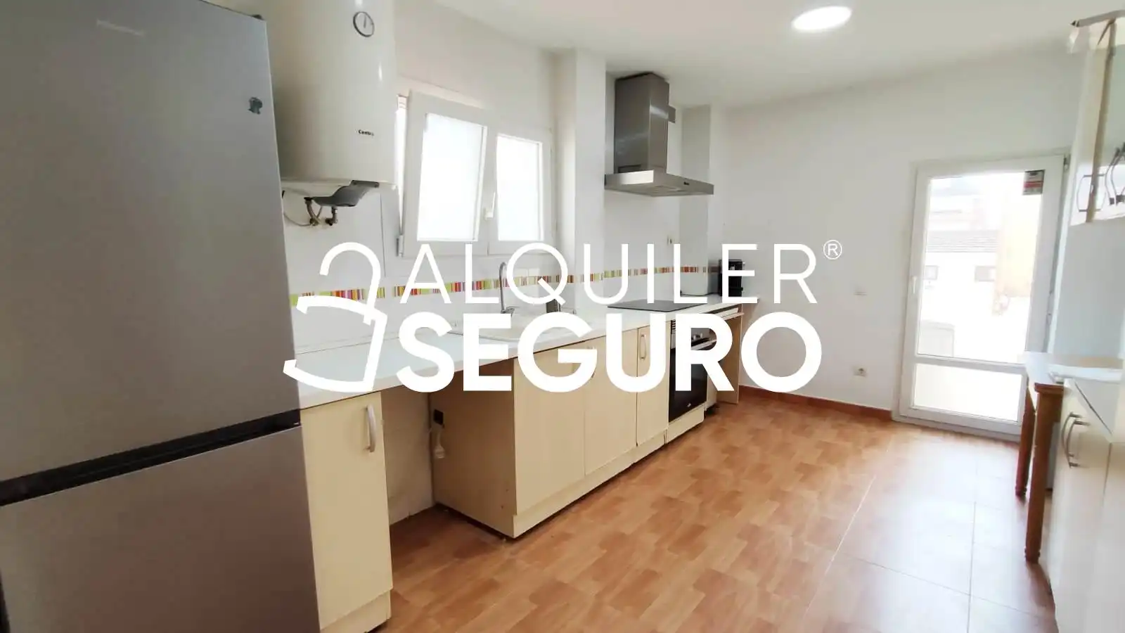 Kitchen of Flat for rent in Ontinyent  with Air Conditioner, Terrace and Storage room