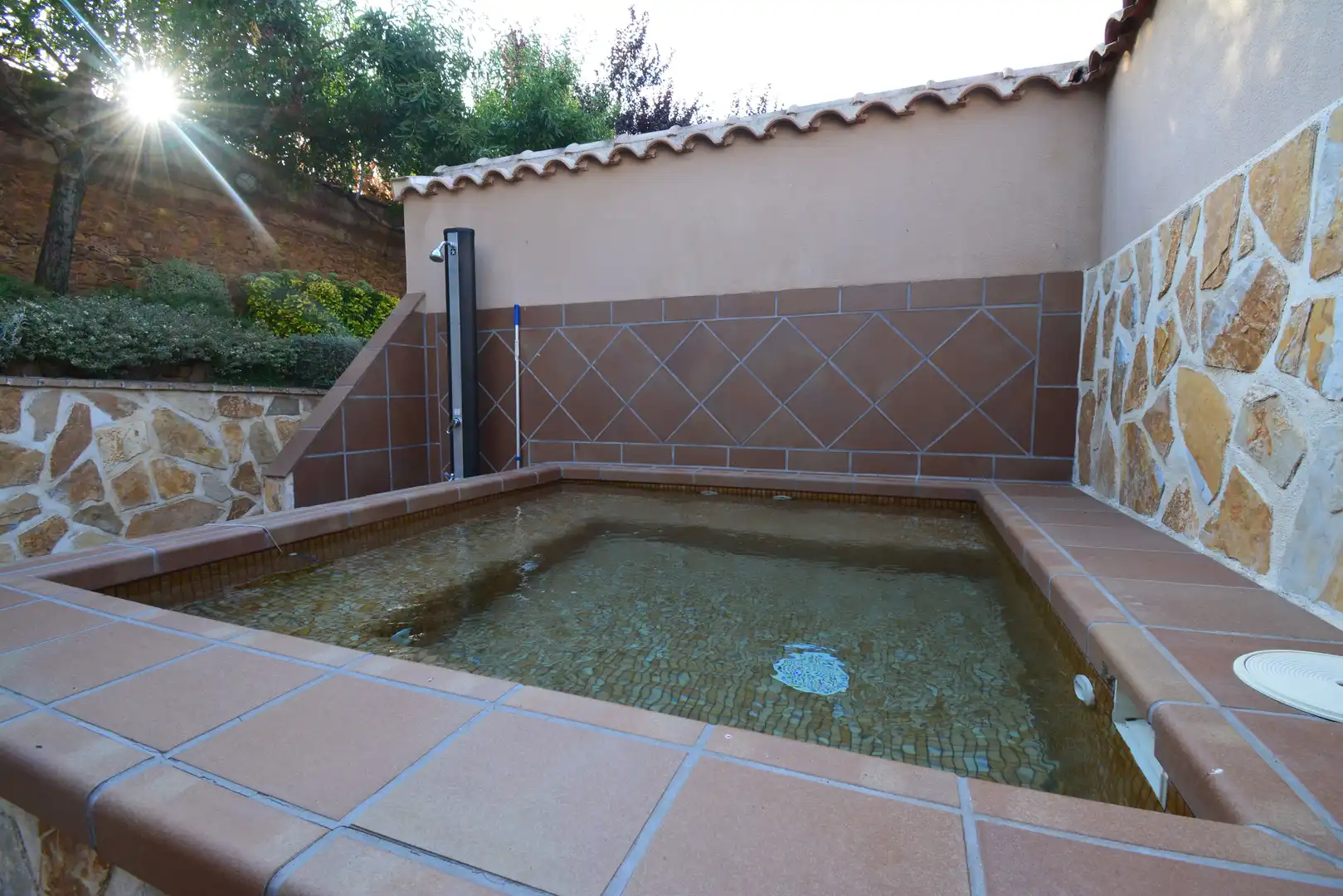 Schwimmbecken von Country house zum Verkauf in Robledillo de Mohernando mit Klimaanlage, Privatgarten und Terrasse