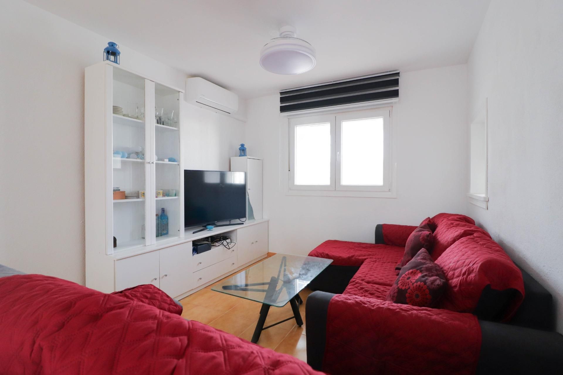 Sala d'estar de Casa adosada de lloguer en  Almería Capital amb Aire condicionat, Calefacció i Balcó