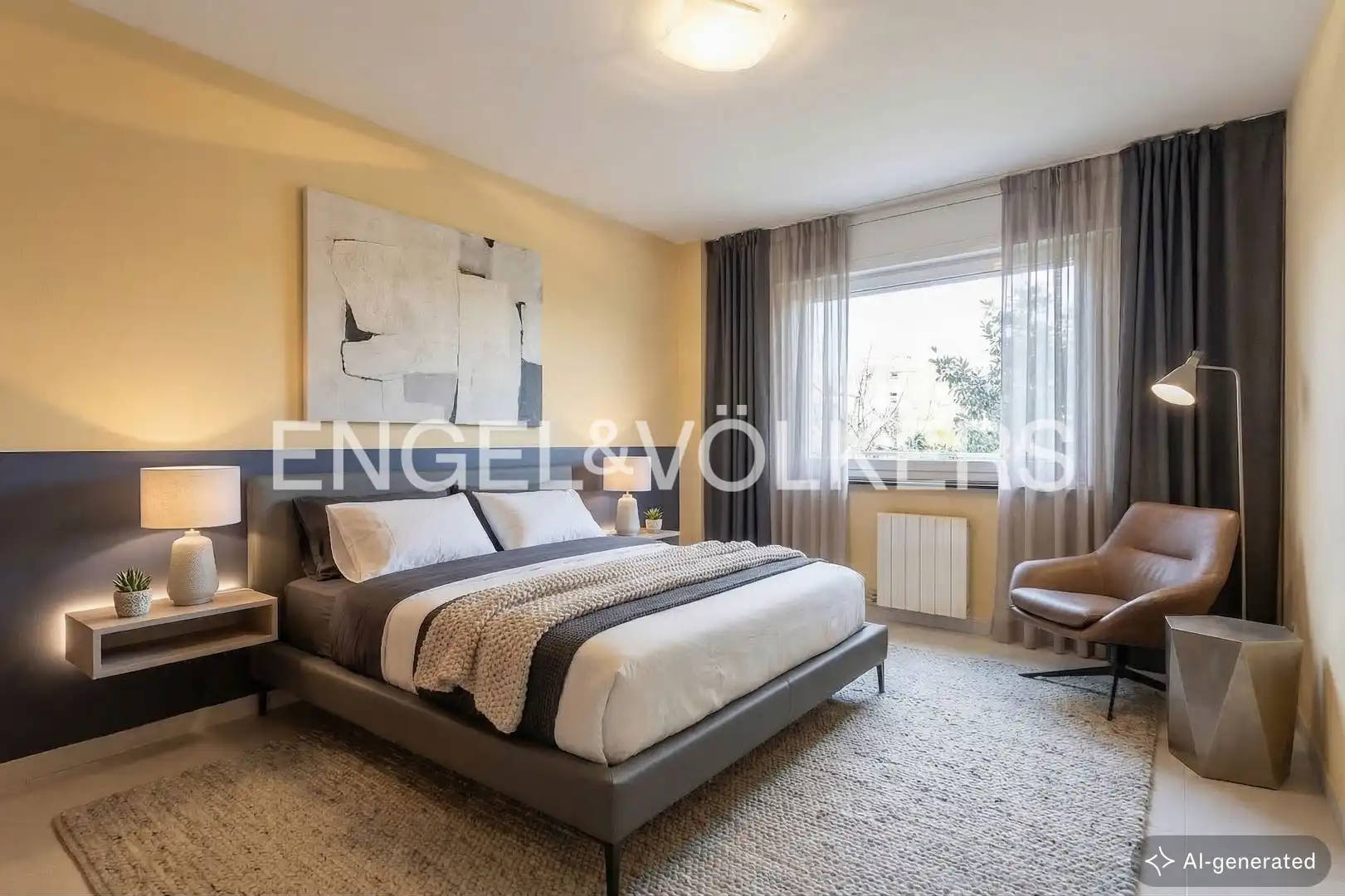 Bedroom of Flat for sale in Sant Joan Despí  with Air Conditioner, Heating and Terrace