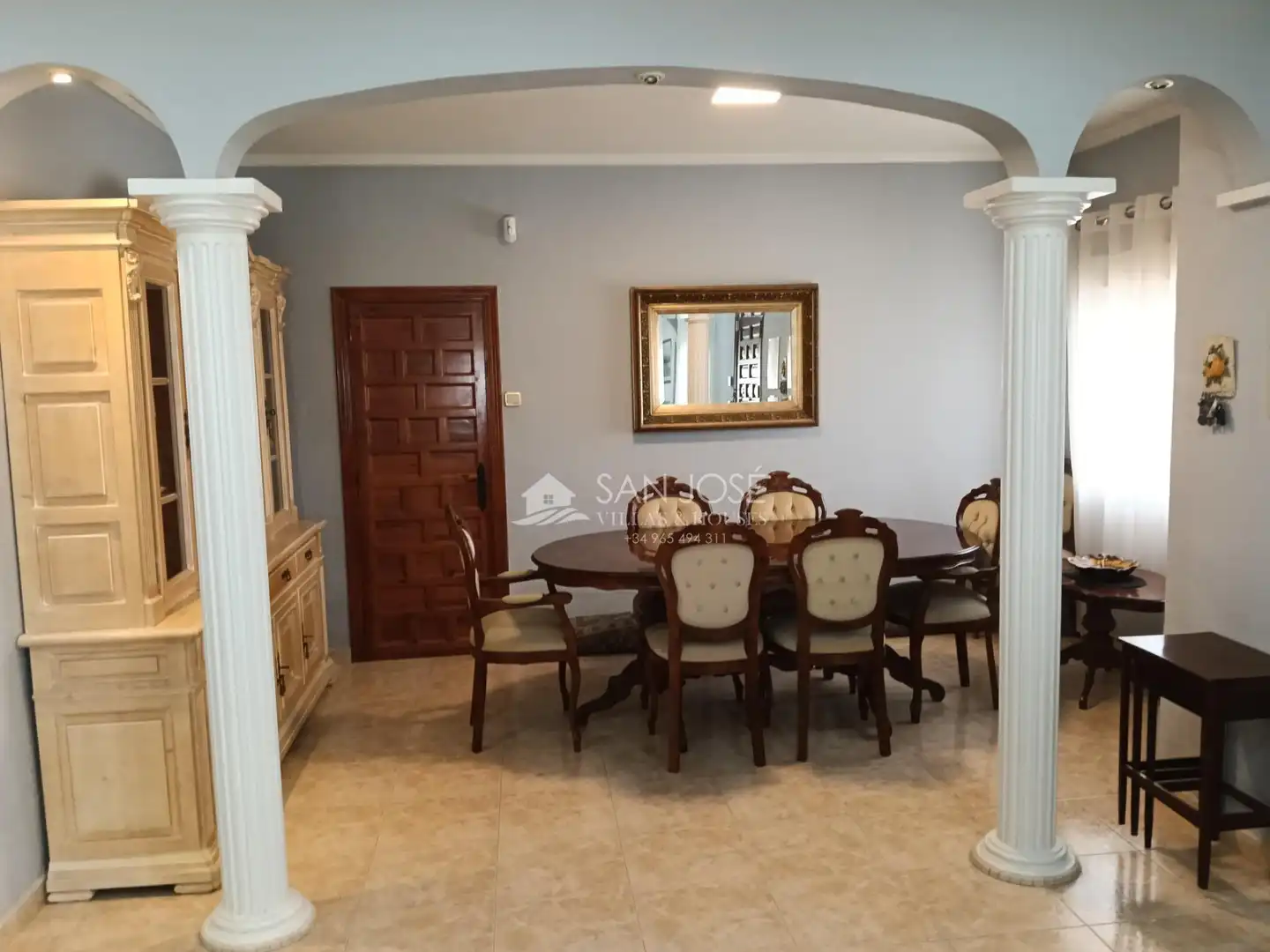 Comedor de Casa o chalet en venta en Aspe con Aire acondicionado, Calefacción y Jardín privado