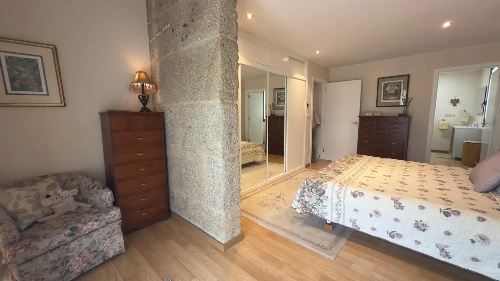 Habitación de Finca rústica en venta en Maside con Calefacción, Jardín privado y Terraza