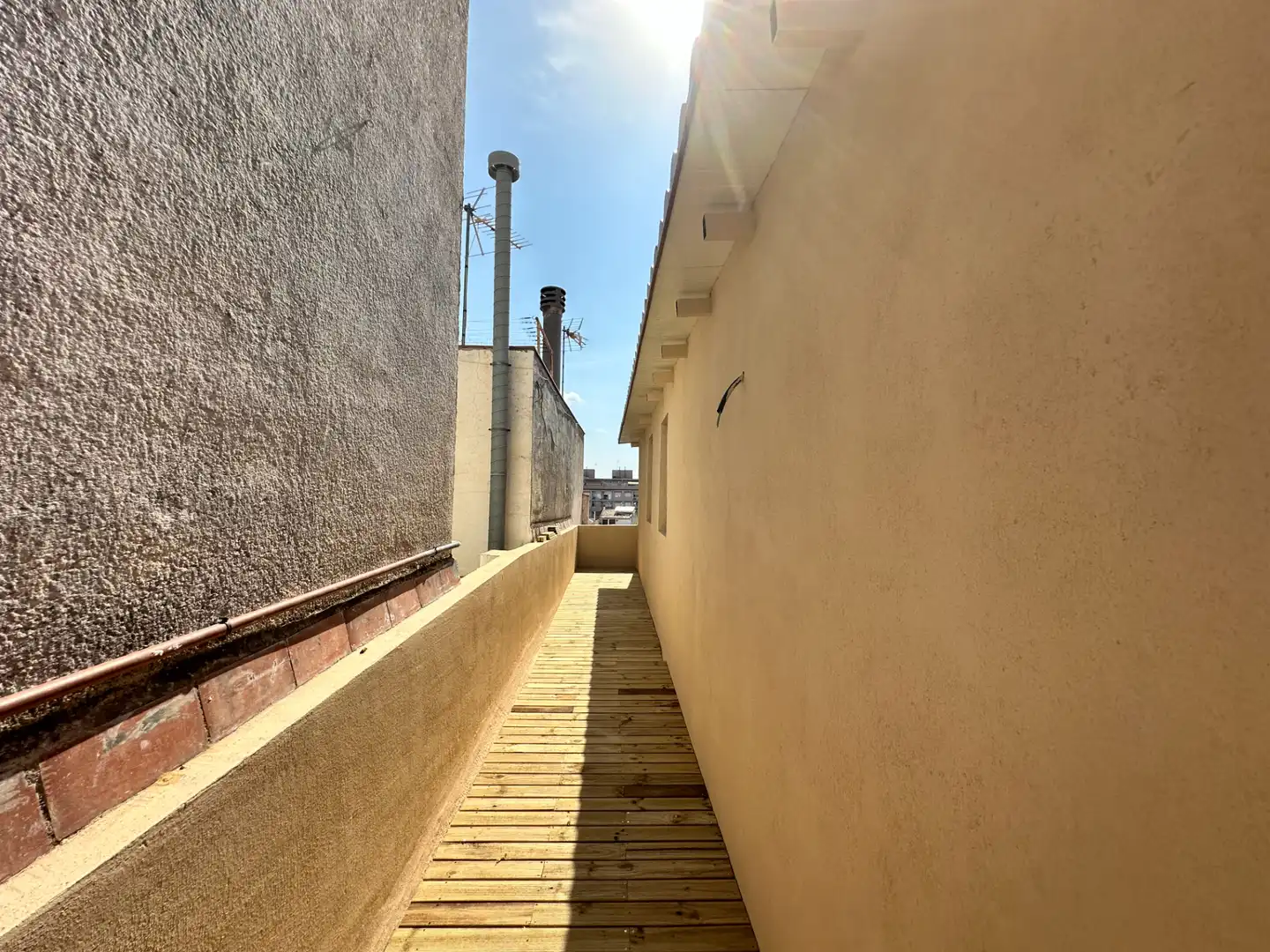 Terraza de Ático en venta en Badalona con Aire acondicionado, Calefacción y Parquet