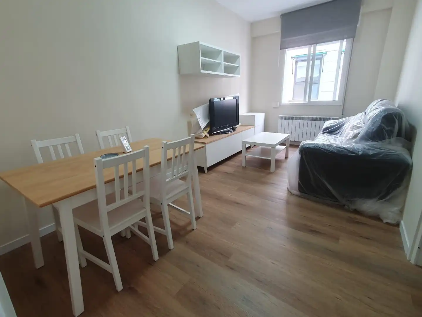 Sala de estar de Piso de alquiler en Ourense Capital  con Calefacción y Amueblado