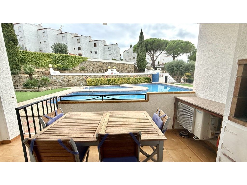 Garden of Apartment for sale in Roses