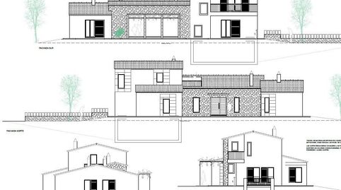 Terreno urbanizable con proyecto de vivienda  en campos