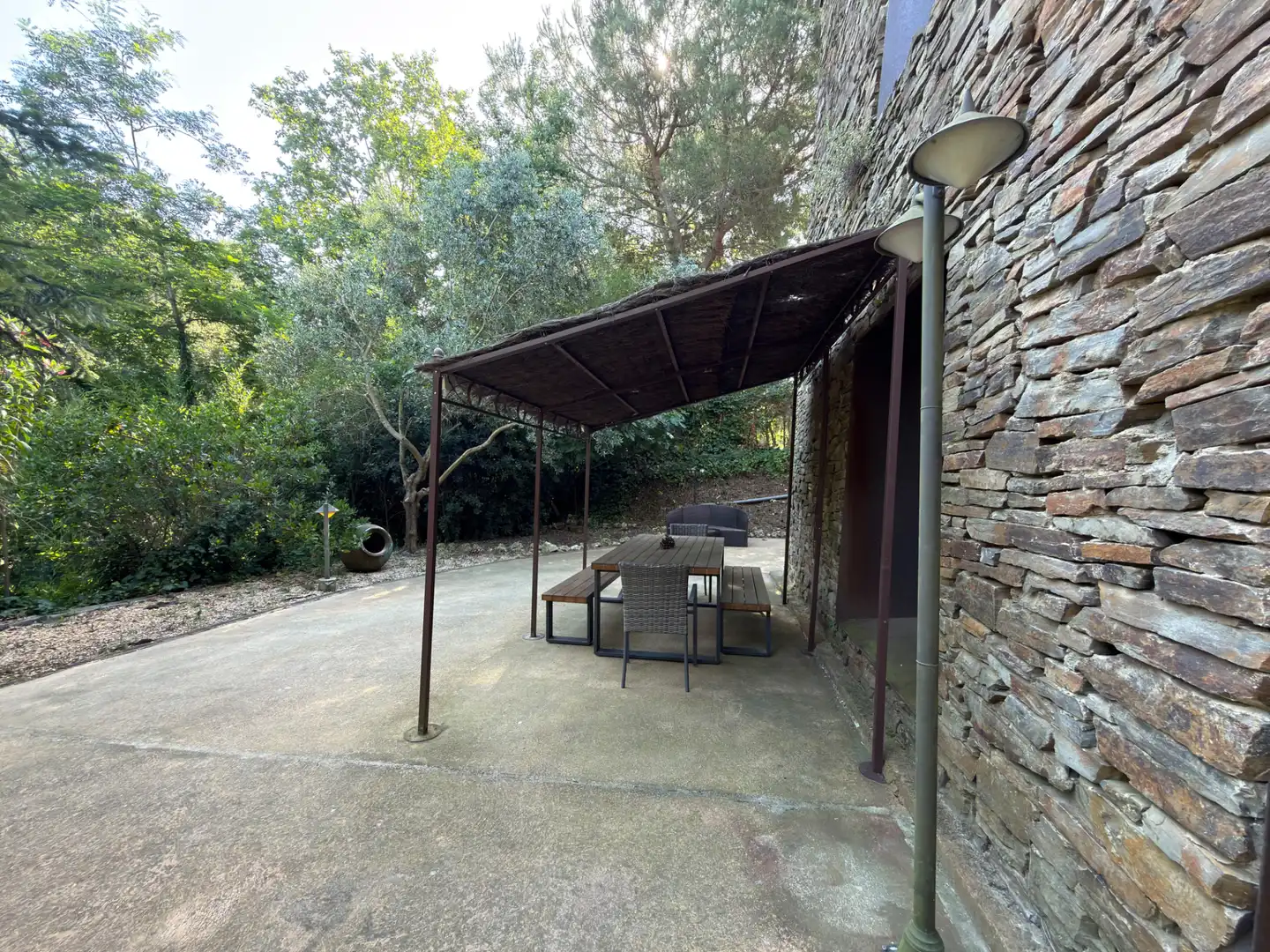 Terraza de Loft de alquiler en Barcelona con Aire acondicionado, Calefacción y Jardín privado