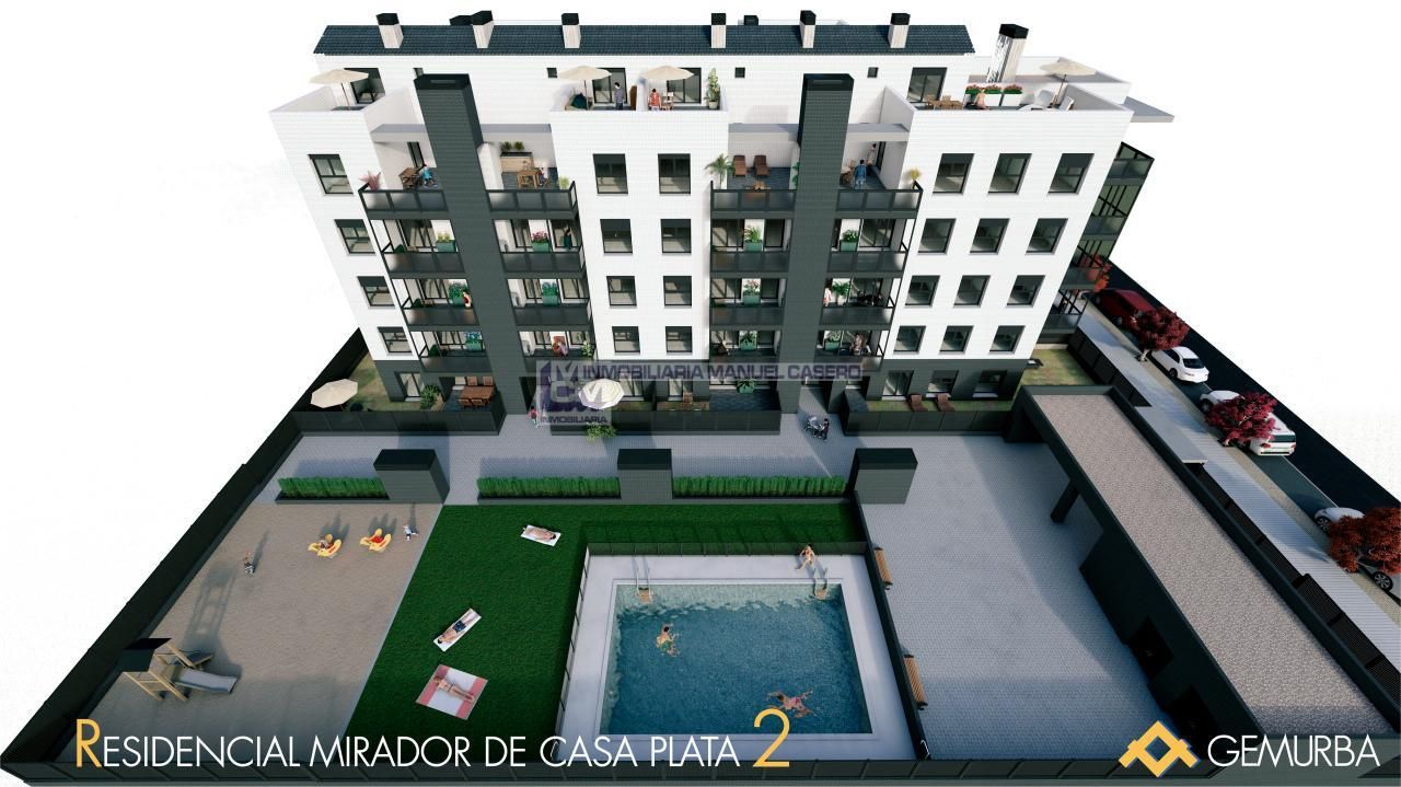 Vista exterior de Pis en venda en Cáceres Capital amb Calefacció, Terrassa i Traster