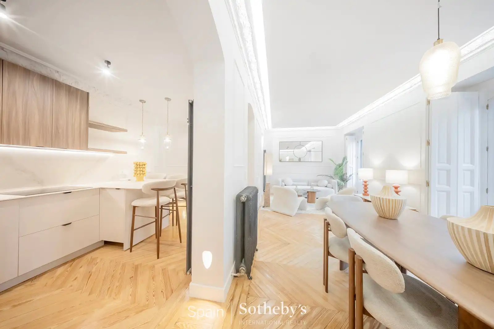 Dining room of Apartments for sale in Madrid  with Air Conditioner and Heating