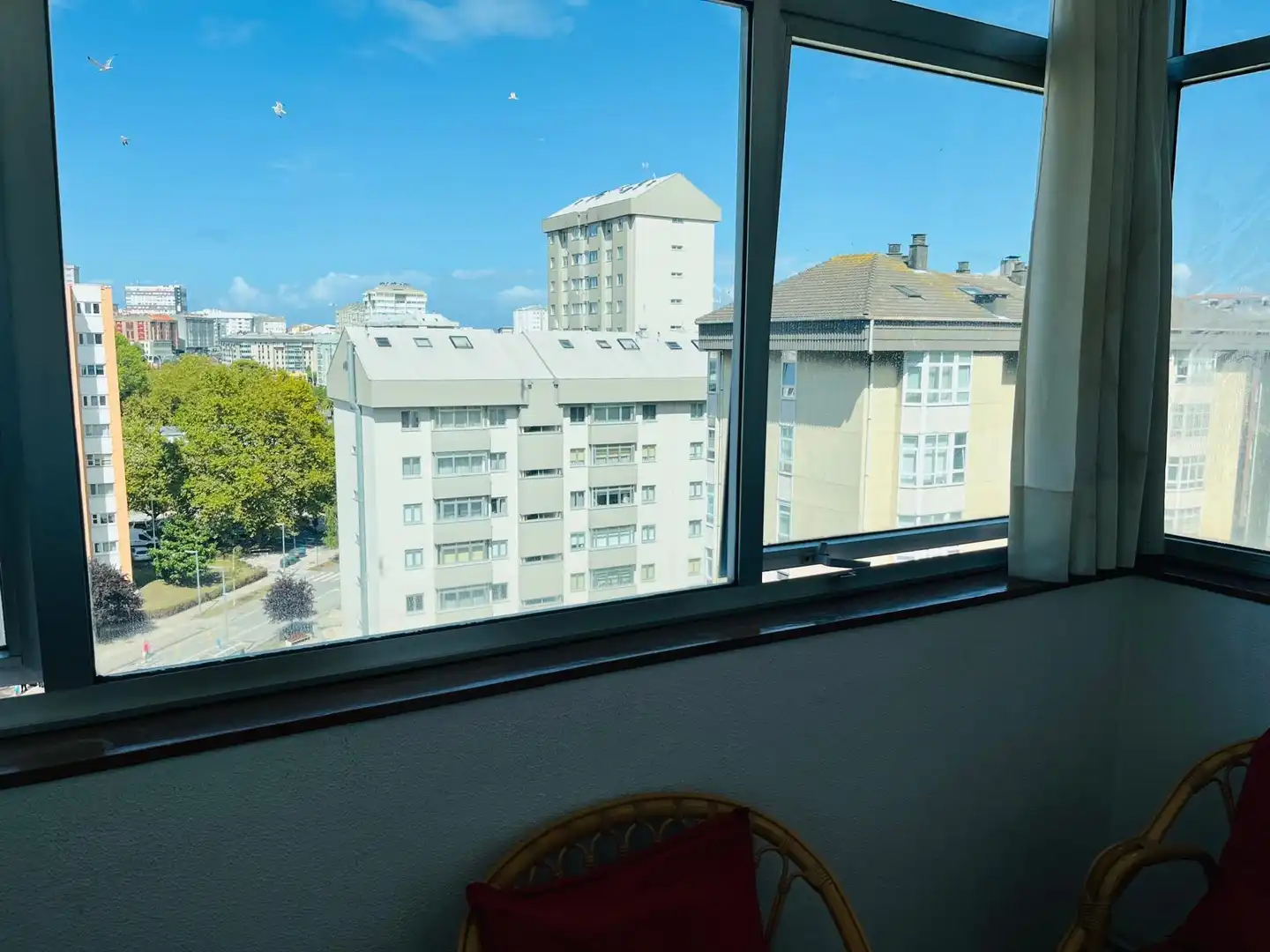 Bedroom of Flat for rent in A Coruña Capital   with Heating, Parquet flooring and Furnished