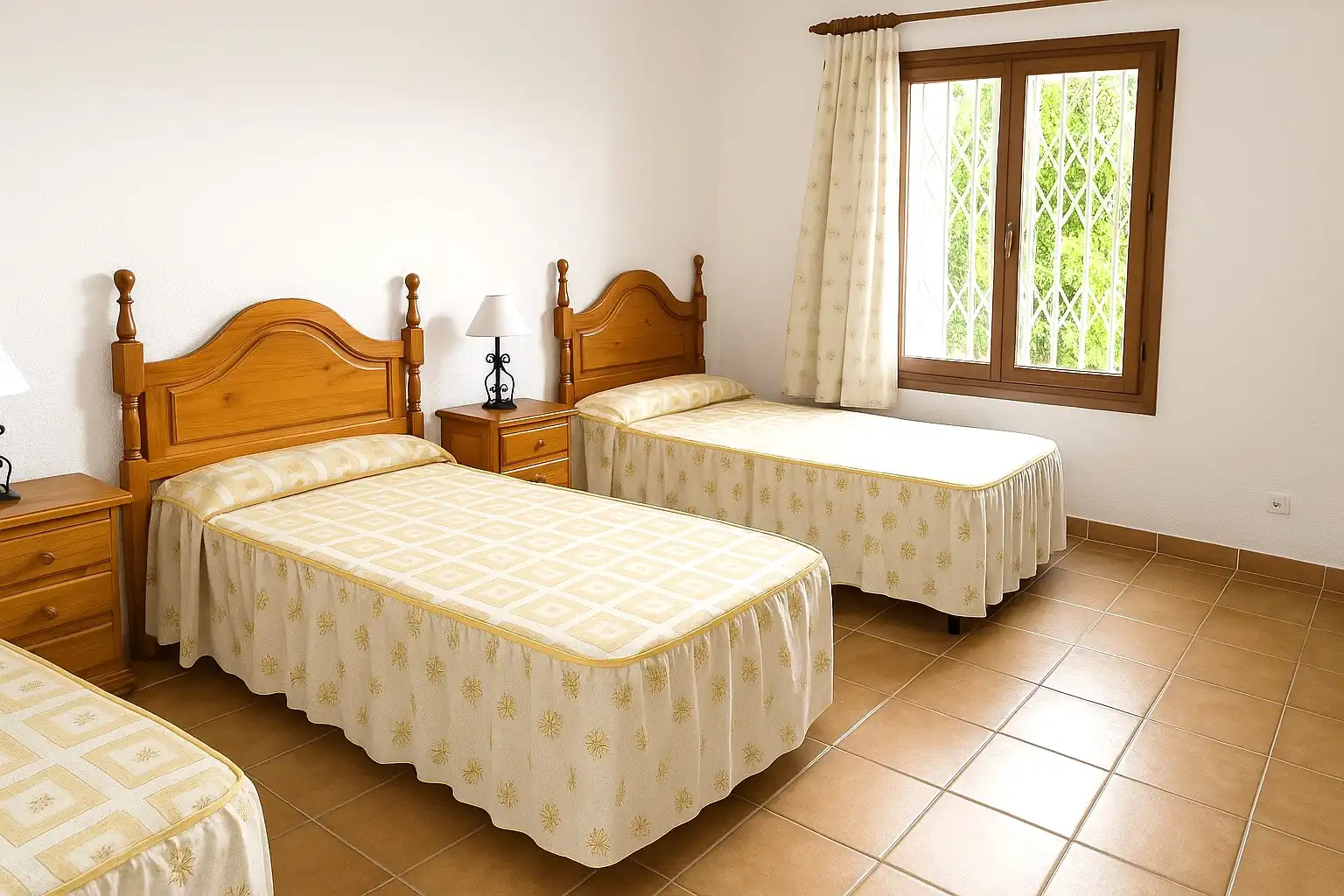 Schlafzimmer von Haus oder Chalet zur Miete in Peñíscola / Peníscola mit Privatgarten, Terrasse und Möbliert