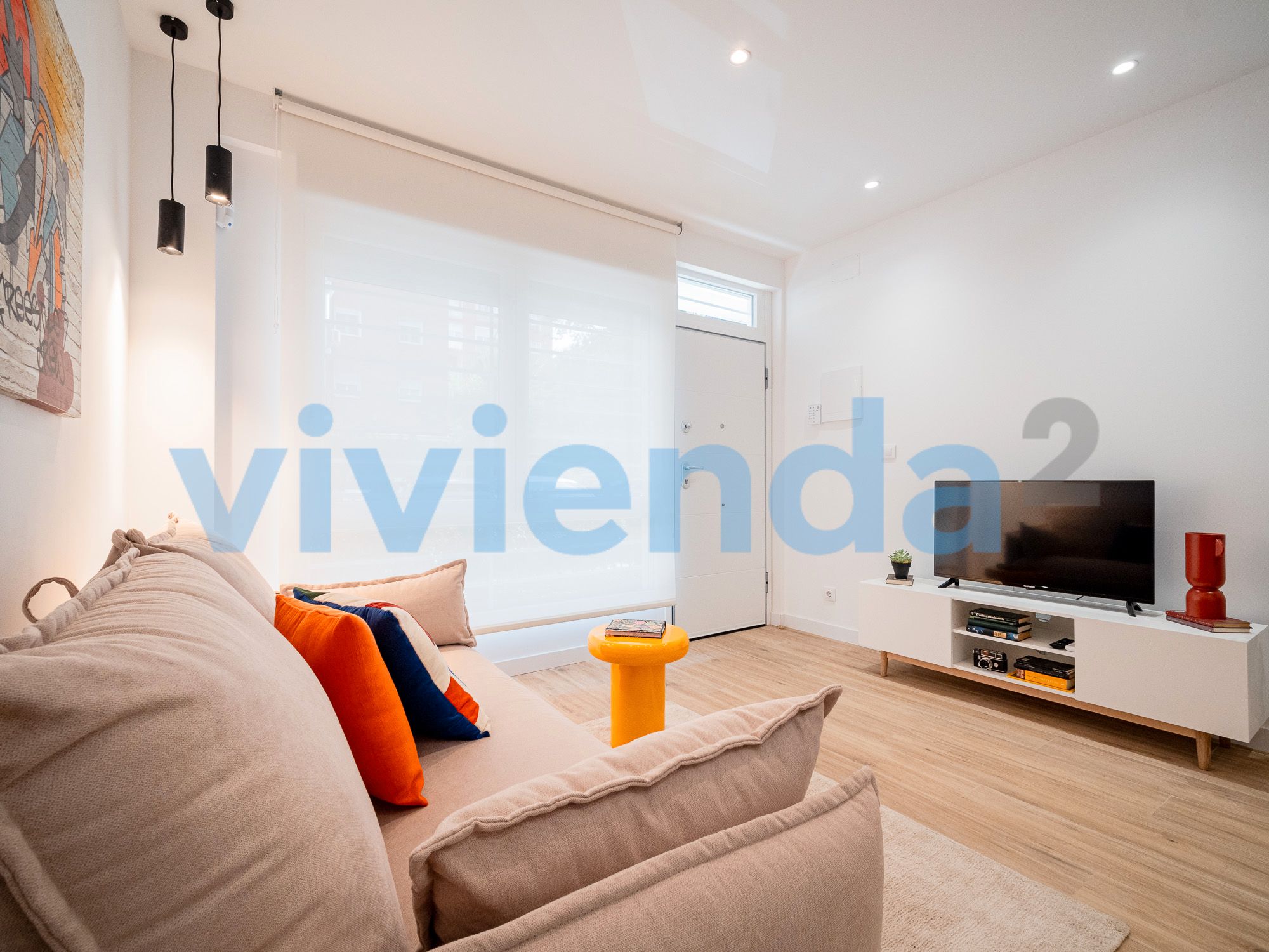 Living room of Loft for sale in  Madrid Capital  with Air Conditioner, Heating and Furnished