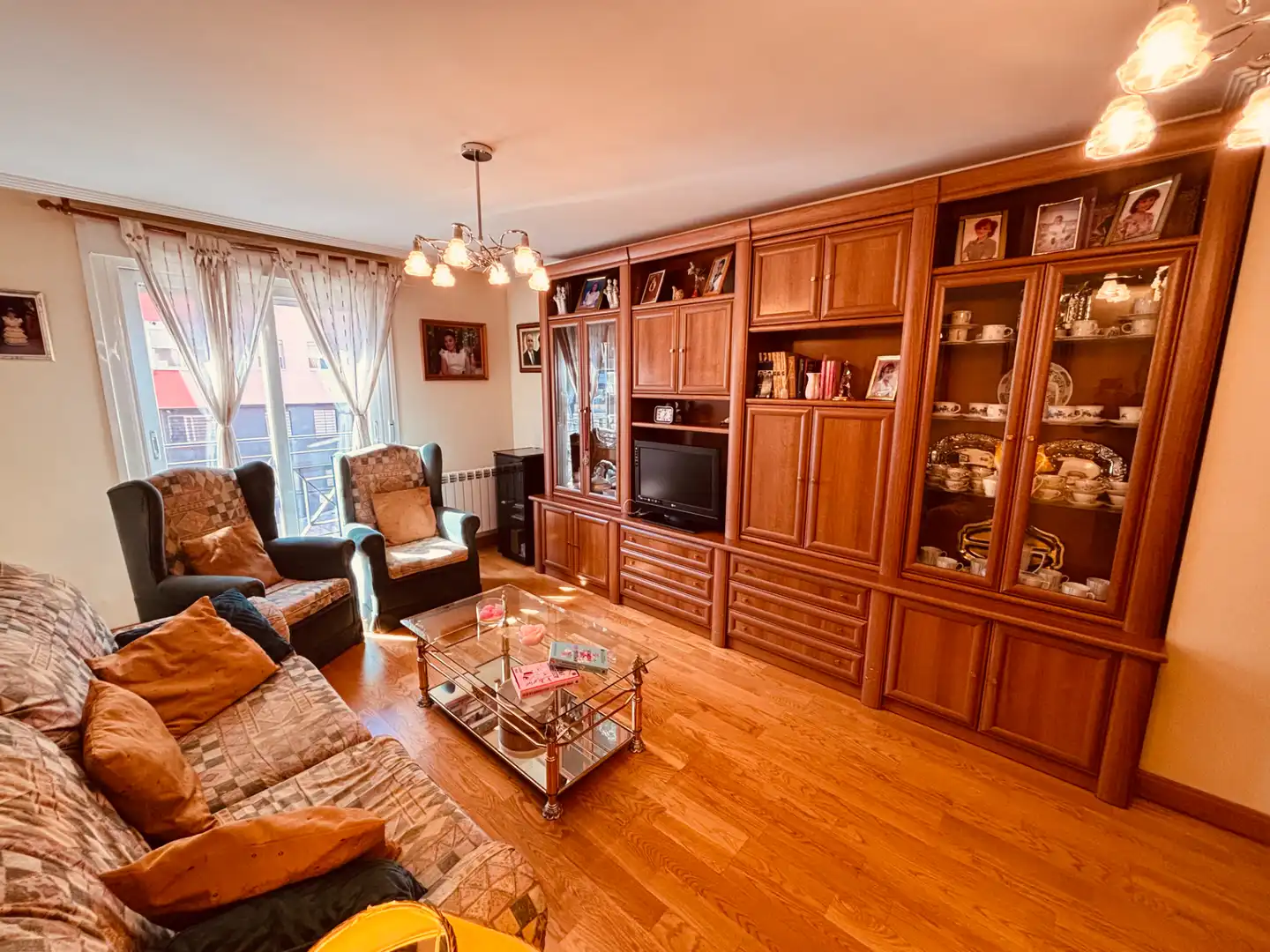 Sala d'estar de Pis en venda en Getafe amb Aire condicionat, Calefacció i Parquet