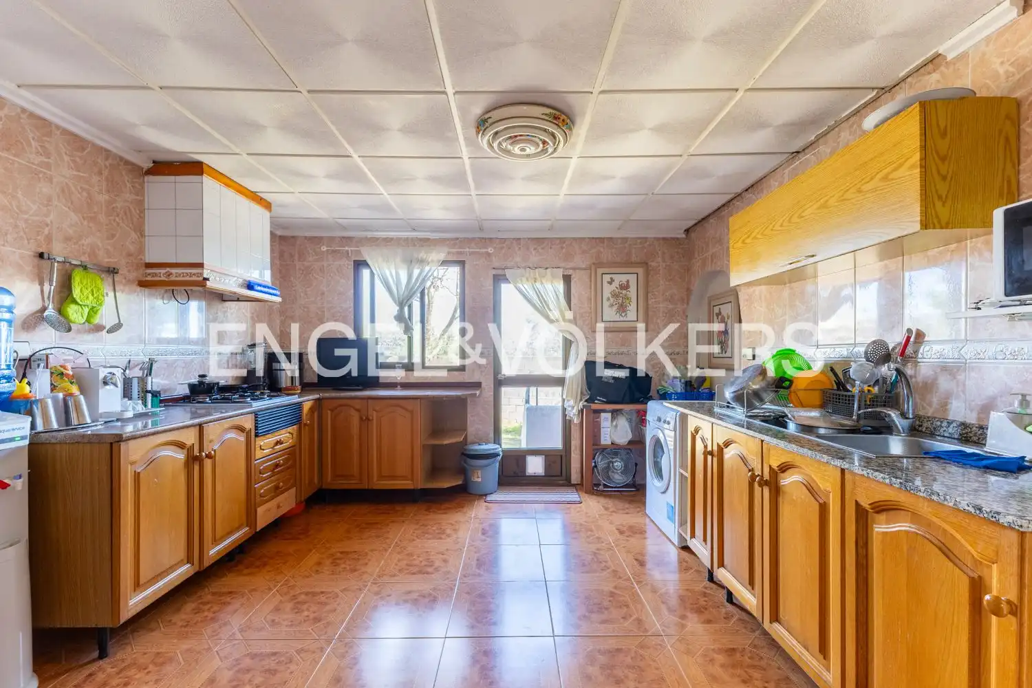 Cocina de Casa o chalet en venta en Chiva con Aire acondicionado, Calefacción y Jardín privado