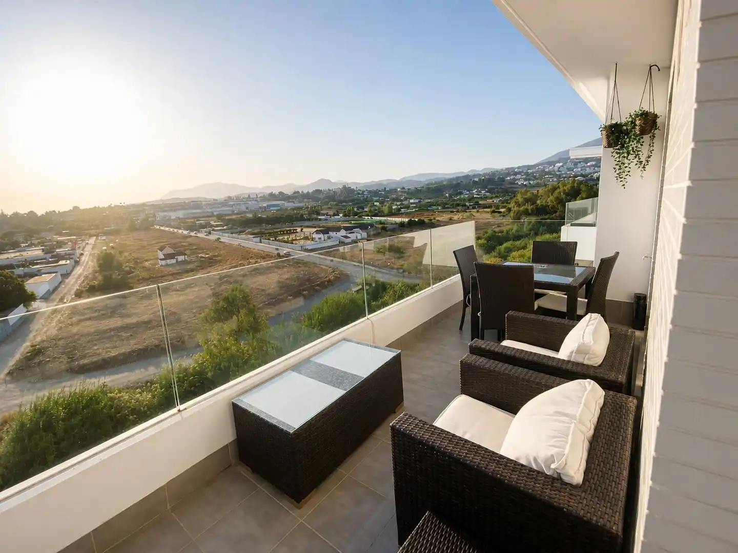 Terrace of Apartments for rent in Marbella  with Air Conditioner, Heating and Terrace