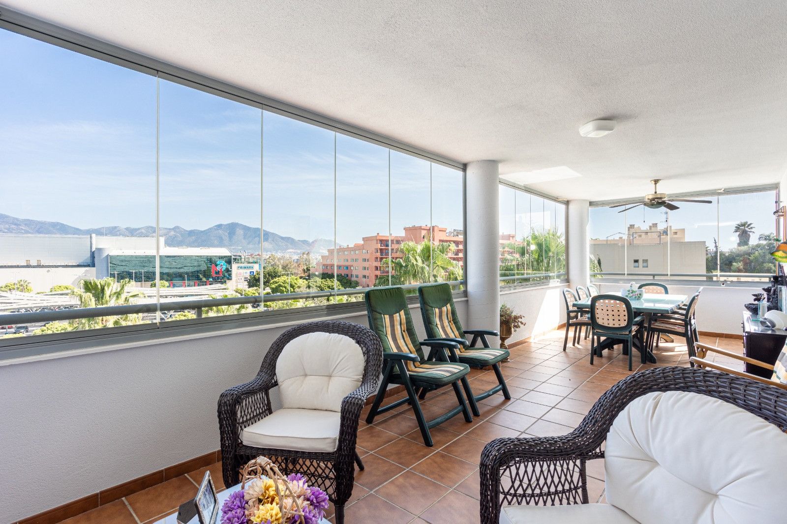 Terrace of Apartment for sale in Fuengirola  with Air Conditioner, Terrace and Swimming Pool