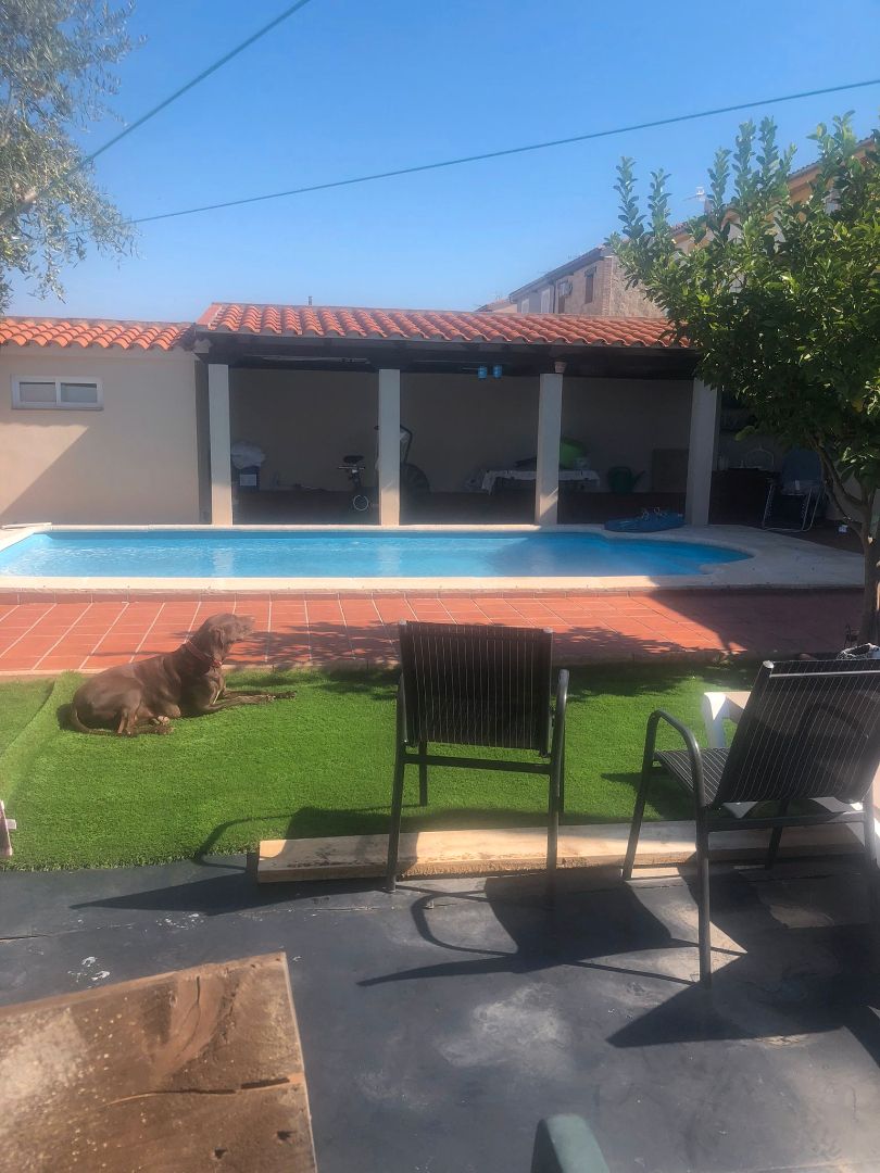 Piscina de Casa o chalet en venta en Plasencia con Jardín privado, Piscina y Amueblado
