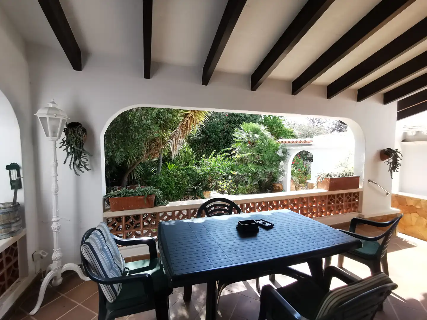 Terrassa de Finca rústica en venda en Sant Lluís amb Aire condicionat, Calefacció i Jardí privat