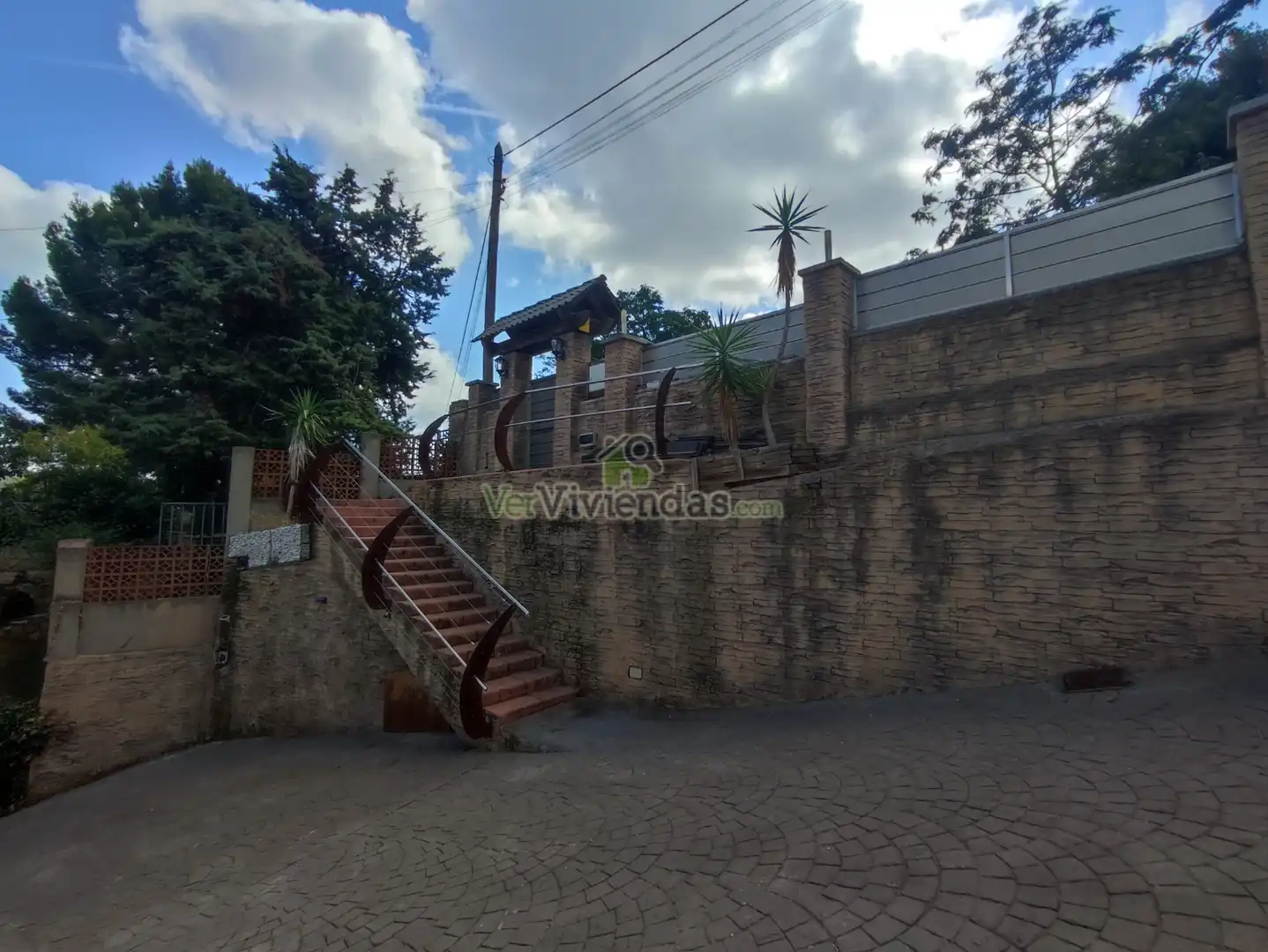 Exterior view of Houses for sale in Vallirana, Barcelona