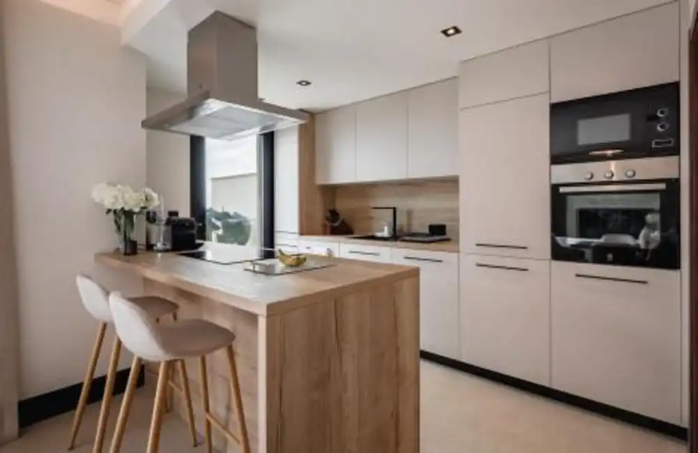 Kitchen of Attic for rent in Marbella  with Air Conditioner, Terrace and Swimming Pool