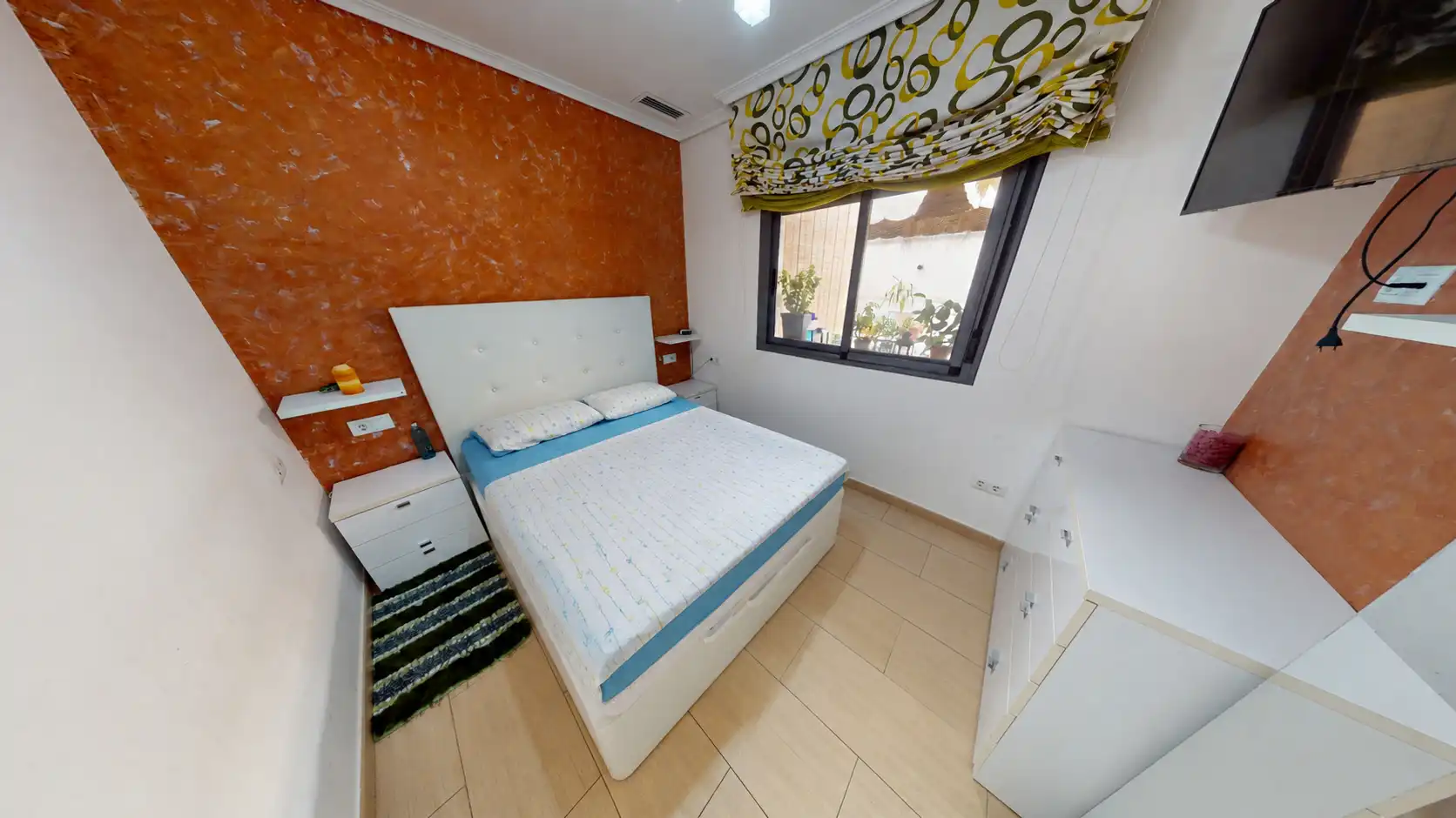 Schlafzimmer von Wohnung zum Verkauf in Alicante / Alacant mit Klimaanlage, Heizung und Parkett