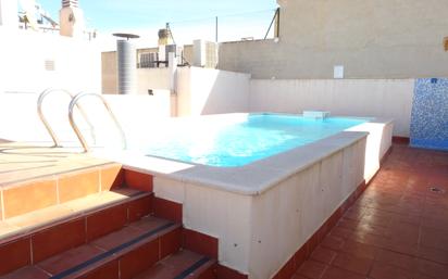 Swimming pool of Attic for sale in El Campello  with Air Conditioner, Heating and Terrace