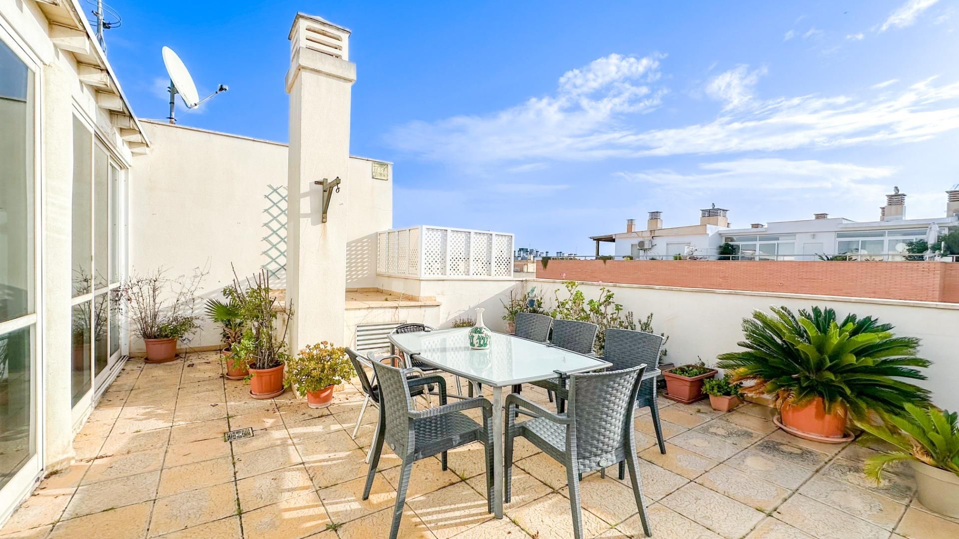 Terrace of Attic for sale in Málaga Capital  with Air Conditioner, Heating and Private garden