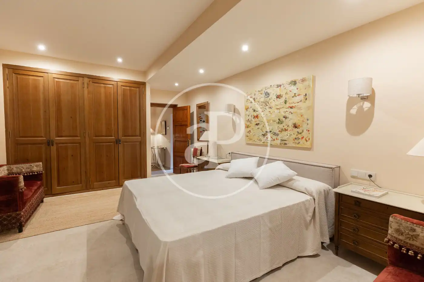 Bedroom of Houses for rent in Llucmajor  with Air Conditioner, Heating and Private garden