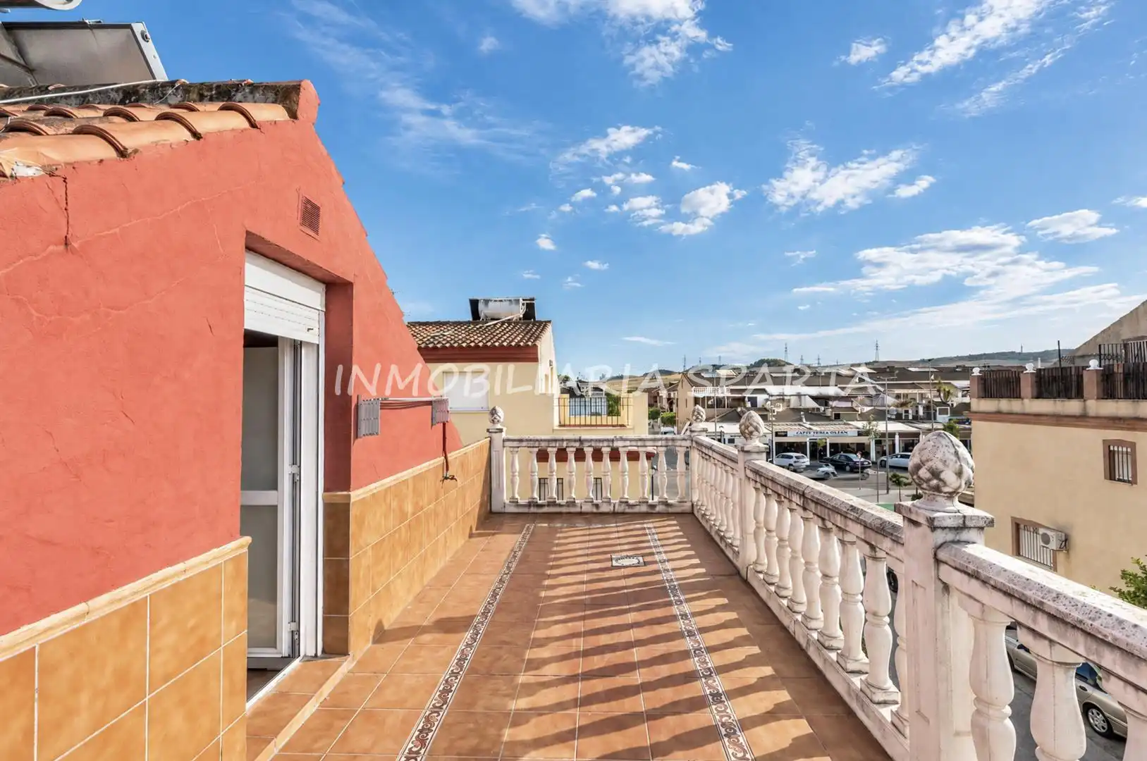 Terrassa de Casa adosada en venda en Santiponce, Sevilla