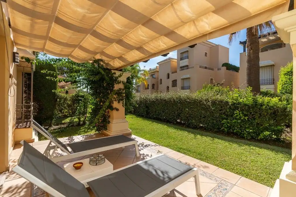 Terrassa de Apartament en venda en Marbella amb Aire condicionat, Terrassa i Piscina