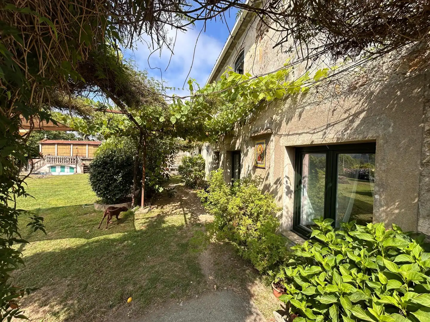 Garden of Country homes for sale in Vedra  with Heating, Terrace and Swimming Pool