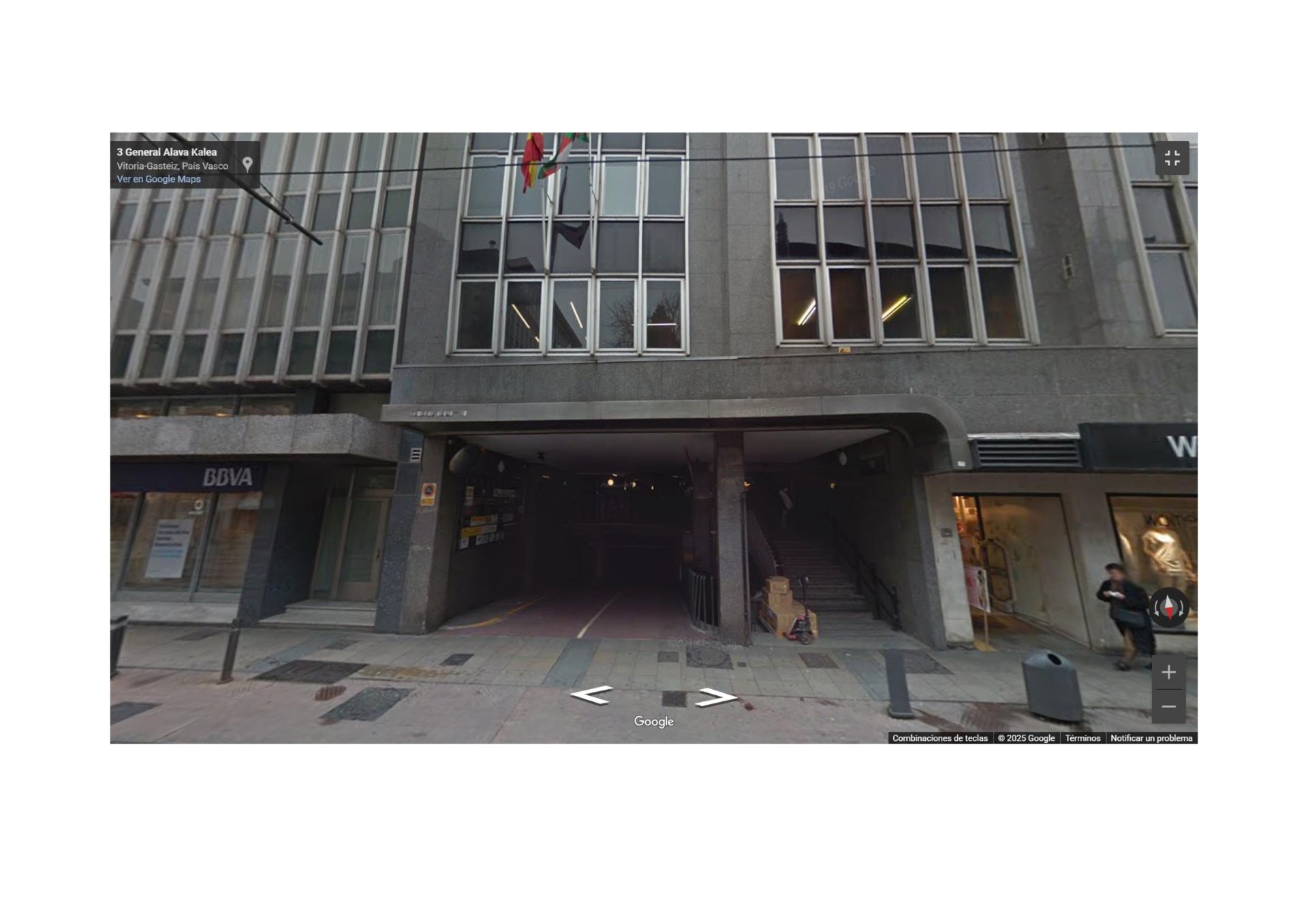 Garatge de lloguer a General Alava Kalea, 10, Ensanche